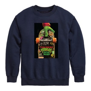 Boys' - Teenage Mutant Ninja Turtles - Mutant Mayhem Graphic Long Sleeve Fleece Sweatshirt - 1 of 4