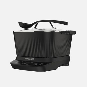 STIRMAX PLUS 7.5 Qt Digital Multi-Cooker, Automatic Paddle to Stir and Shred, 9-in-1 Presets for Sauté, Sear, Includes Accessories & Cookbook. - 1 of 4