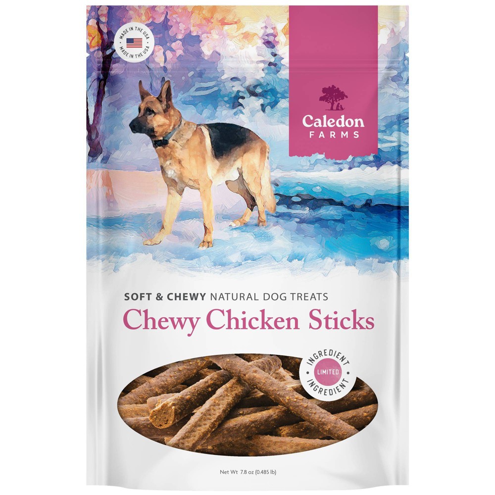 Caledon Farms Chicken Flavor Chewy Sticks Dog Treats - 7.8oz