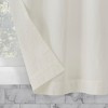 2pc Archaeo Washed Cotton Twist Tab Cafe Curtain Tier Pair - image 3 of 4