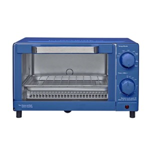 4 Slice Countertop Toaster Oven with 3 Settings, includes Baking Rack and Pan, New - 1 of 4