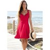 Women's Sleeveless Wrap Look Dress - LASCANA - 4 of 4