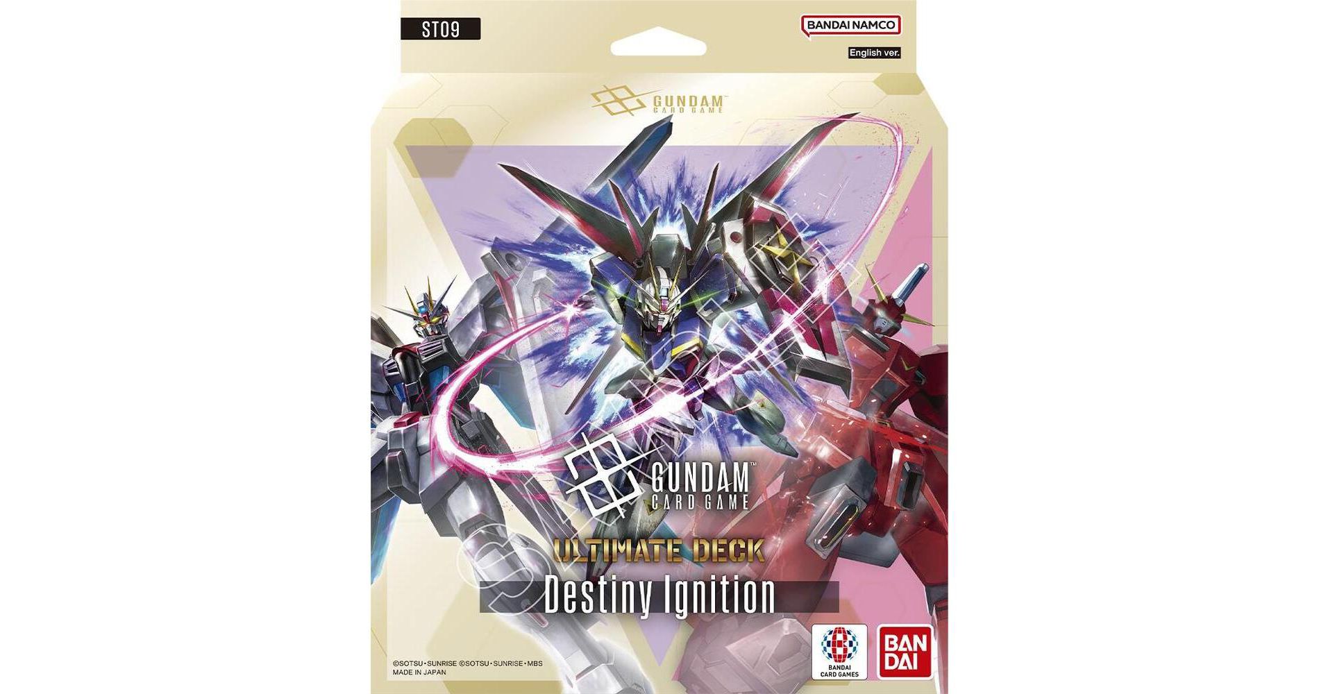 Bandai Gundam Card Game Starter Deck 09: Destiny Ignition (ST09) – Ready-to-Play Trading Card Deck