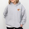 Simply Sage Market Tis The Season Pumpkin Ghost Front And Back Hoodie - 2 of 4