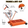 20 Gallon Oil Drain Pan, Oil Drain Tank Foldable 76L Low Profile Oil Drain Pan, Large Capacity Oil Change Pan, with Pump, Hose - 4 of 4
