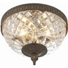 Crystorama Lighting Ceiling Mount 2 - Light Flush Mount in  English Bronze - 4 of 4