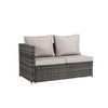 CAVINAS Outdoor Couch Set, All-Weather Wicker Patio Conversation Sets with Glass Table, Outdoor Sectional Furniture for Garden - 4 of 4