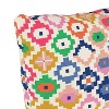 18"x18" Skyline Furniture Square Outdoor Throw Pillow Catalina Multi: Geometric Design, Zipper Closure, Polyester Fiber Fill - 3 of 4