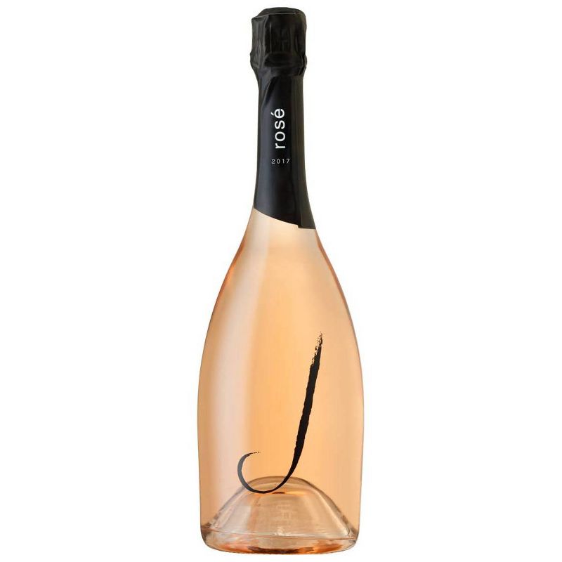 J Vineyards Brut Rose Sparkling Wine - 750ml Bottle, 1 of 4