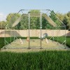 Gulches 10 ft. x 13 ft. Galvanized Large Metal Walk-In Chicken Coop Cage - Farm Poultry Run Hutch Hen House - 2 of 4