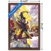 Trends International DC Comics Justice League - Black Adam and Shazam Framed Wall Poster Prints - 3 of 4