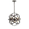 Brycen 6 Light 16.5" Pendant - PND4053 - Brass - Safavieh - 2 of 4