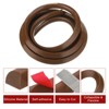 Unique Bargains Flexible Quarter Round Molding Silicone Peel and Stick Trim Self Adhesive Shower Water Barrier - 3 of 4