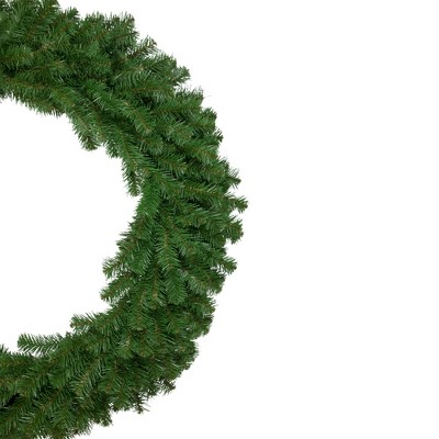 36" Green Pine Artificial Christmas Wreath with Metal Frame