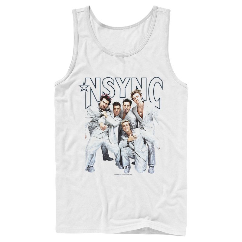 Men's NSYNC Iconic Suits Tank Top, 1 of 5