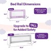 ComfyBumpy Bed Rail for Toddlers, Toddler Bed Rails for Twin, Full & Toddler Bed Size,  Baby Bed Side Rail for Kids - 2 of 4