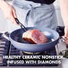 GreenPan Paris Pro 11" Hard Anodized Healthy Ceramic Frypan with 2 Handles and Stainless Steel Lid - 2 of 4