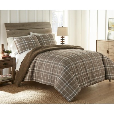 Shavel Home Products - Micro Flannel Reverse To Comforter Set, King ...