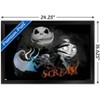 Trends International The Nightmare Before Christmas - Distorted Scream Framed Wall Poster Prints - 3 of 4