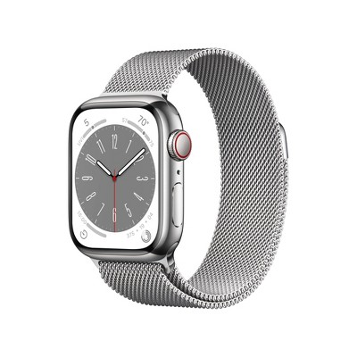 Apple Watch Series 8 Gps + Cellular 41mm Silver Stainless Steel 