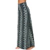 Women's Stylish Spandex Flare Maxi Skirt - Comfy Fold-Over Design Long Skirt for Effortless Style #2 - 3 of 4