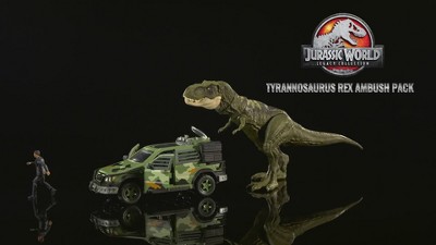 JURASSIC WORLD LEGACY COLLECTION TYRANNOSAURUS REX AMBUSH Pack