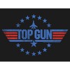 Juniors Womens Top Gun Circle of Stars Logo Festival Muscle Tee - 2 of 4