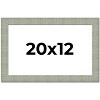 PosterPalooza | Sculpted Blue Picture Frame - UV Acrylic, Backing Board, Hanging Hardware Included - 2 of 4