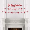 Big Dot of Happiness Conversation Hearts - Valentine's Day Party Letter Banner Decoration - 36 Banner Cutouts and Be My Valentine Banner Letters - 3 of 4