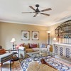 Airsurfer 52" Matte Black Ceiling Fan with Dual-Tone Wooden Blades, Light Included, 5-Blade, Remote Included - 2 of 4