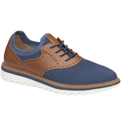 Johnston & Murphy Men’s Braydon Knit Saddle Shoe