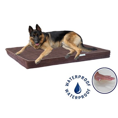 X-Large Blue Orthopedic Elevated Waterproof Pet Bed