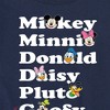 Boys' - Disney - Mickey Friends Character List Short Sleeve Graphic T-Shirt - 2 of 4