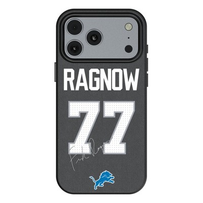 NFL Detroit Lions Players Game Tactic MagSafe Compatible Cell Phone Case for Apple iPhone 17 Series
