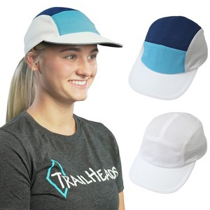 TrailHeads Women's 5 Panel Hat - Summer caps for running, hiking, golf - 1 of 4