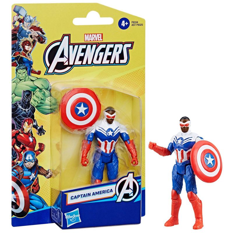 Marvel Avengers Epic Hero Captain America Action Figure, 4 of 7