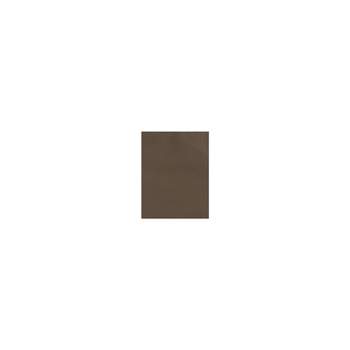 Jam Paper Matte Cardstock, 8.5 x 11, 130lb Chocolate Brown, 25 Sheets/Pack
