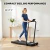 NAYSAYE Walking Treadmill Compact Under Desk Walking Pad Quiet Portable Fitness Machine for Home and Office Exercise, Black, 42.2"*22.05"*38" - 2 of 4