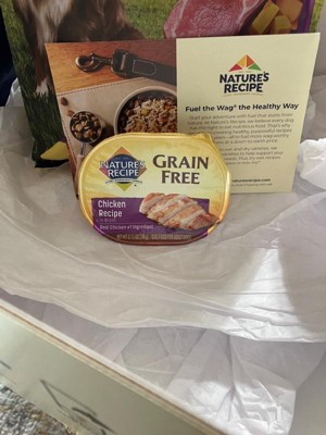 Nature's recipe grain free chicken outlet recipe broth wet dog food