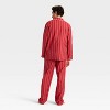 Men's Flannel Pajama Set - Goodfellow & Co™ Red Stripe - 2 of 4