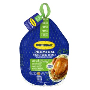 Butterball Premium Fresh All Natural Young Turkey - 10-16 lbs - price per lb - 1 of 4