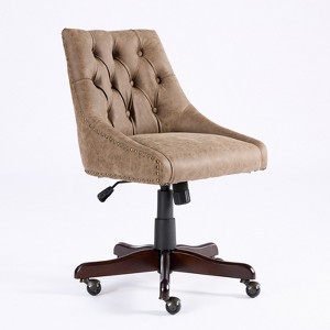 Vatros Retro Style Home Office Chair with Swivel and Recline Functions - 1 of 4