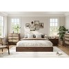 Minimalist Wood Platform Bed Frame Twin Size - No Box Spring Needed, Low Profile Full Floor Contact, Sturdy Slats, No Headboard - 3 of 4