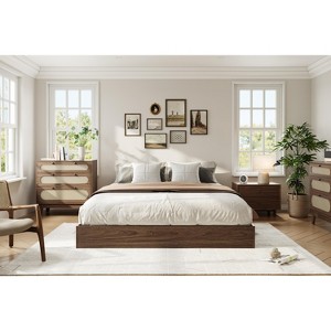 Box Floor Standing Flat Bed Box - Durable, Space-Saving, Easy Assembly, Stable, Modern Design - 1 of 4