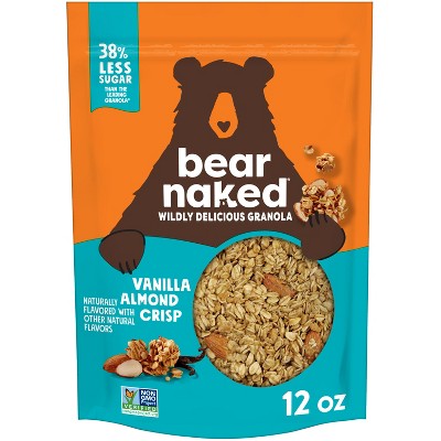 Bear Naked Vanilla Almond Crisp Granola - 12oz