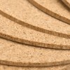 Unique Bargains Soft Thickened Cork Temperature-Resistant Tableware Coasters - 4 of 4