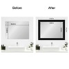 Amanti Art Mirror Makeover Bathroom Mirror Frame Border Kit - Fully Assembled Peel and Stick Frame - Mirror NOT Included - Parlor Trim - 4 of 4
