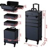 Byootique 4in1 Rolling Makeup Train Case Cosmetic Organizer Rococo - 2 of 4