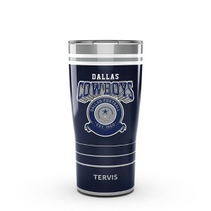 NFL Dallas Cowboys 20oz Vintage Stainless Steel Tumbler - 1 of 3