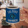California State University San Marcos Cougars Logo Ceramic Coffee Mug Novelty Gift Mugs for Coffee Tea and Hot Drinks 11oz White - 4 of 4